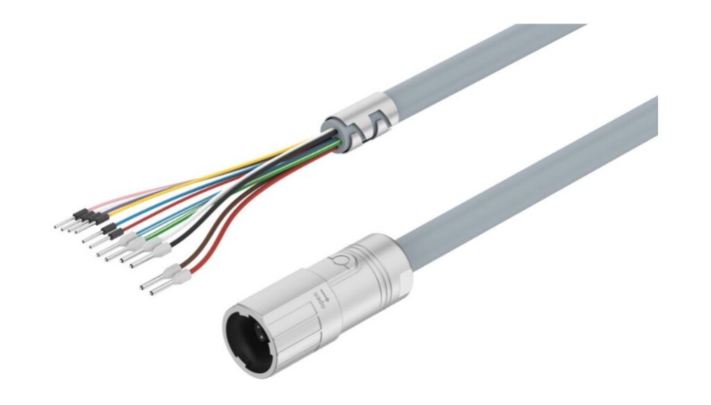 NEBM-M17G12-EH-5-Q6N-LE12 Festo 8181668 Motorkabel
