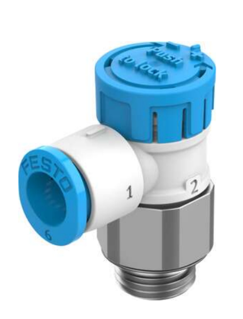 VFOE-LS-T-G18-Q6 Festo 8068748 Smoorventiel met terugslagklep