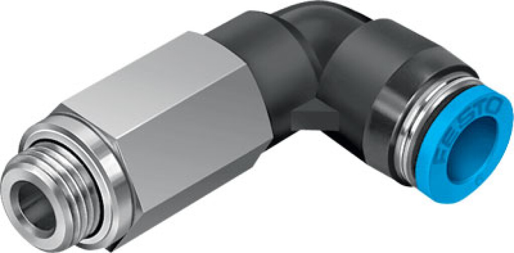 QSLL-G1/4-8 Festo 186131 L-insteekschroefkoppeling (lang)