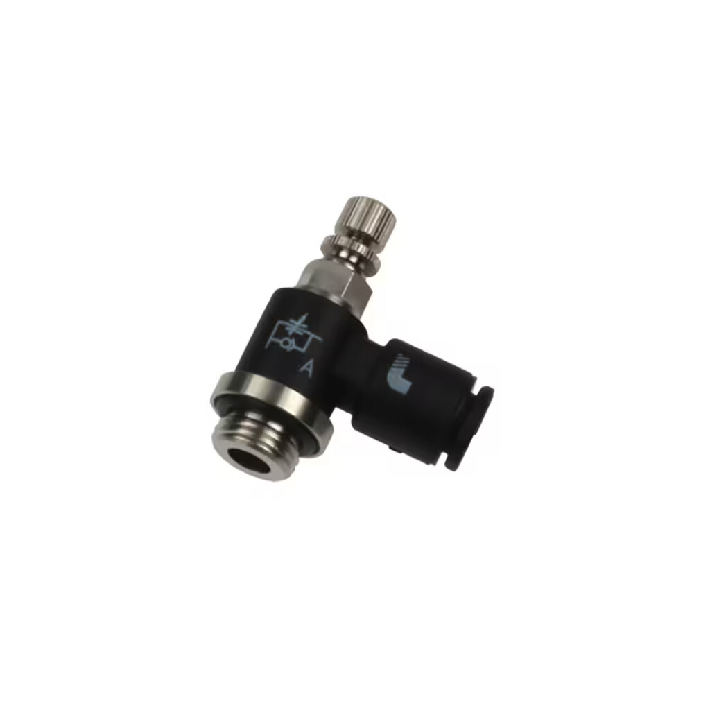 7660 06 13 Legris Snelheidsregelventiel mini 6mm x 1/4
