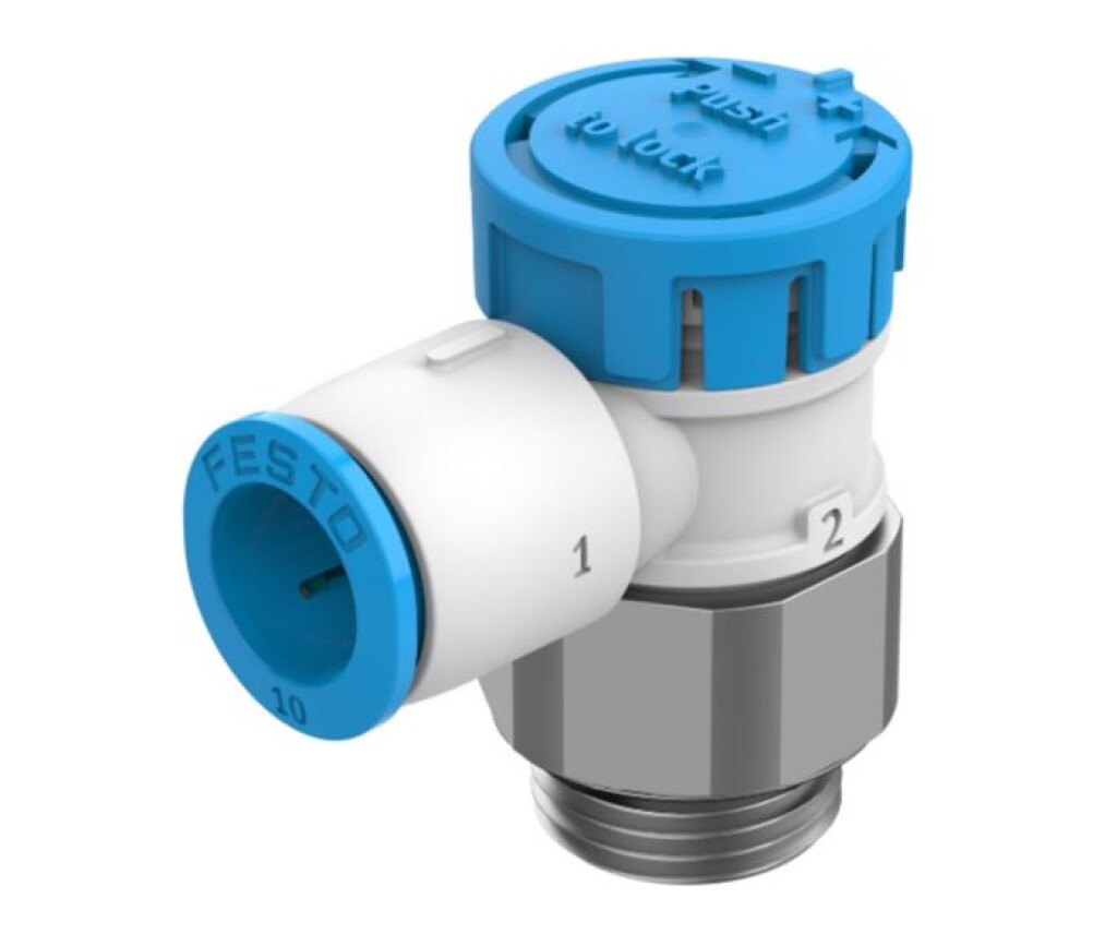 VFOE-LE-T-G38-Q10 Festo 8068732 Smoorventiel met terugslagklep