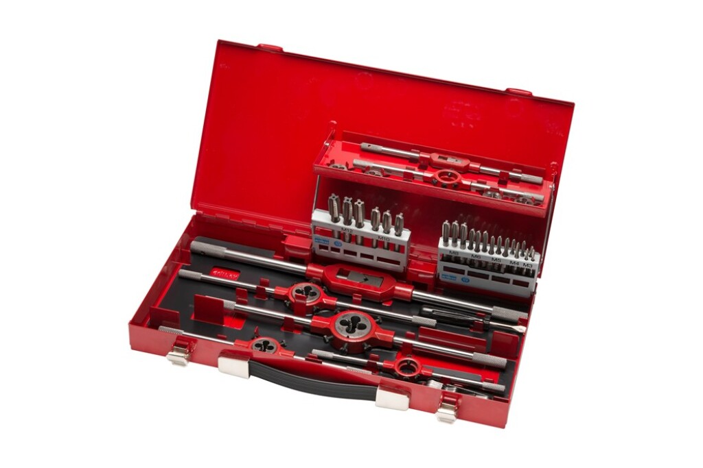 L12021 Dormer Nr.21 21-dlg Set handtappen en snijplaten M3 t/m M12 E100, F100, L112, L110