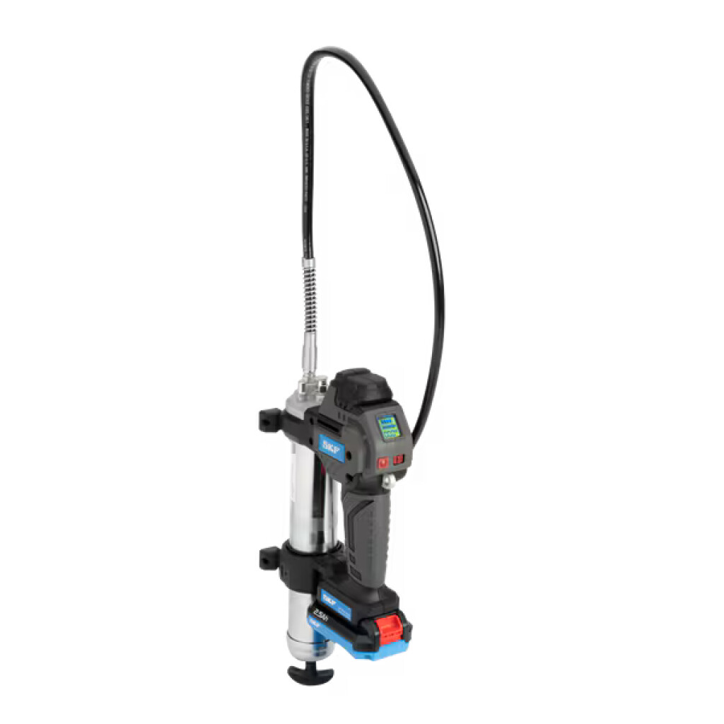 TLGB 21/230V SKF Vetspuit accu aangedreven Li-ion 20V 2500mAh in koffer