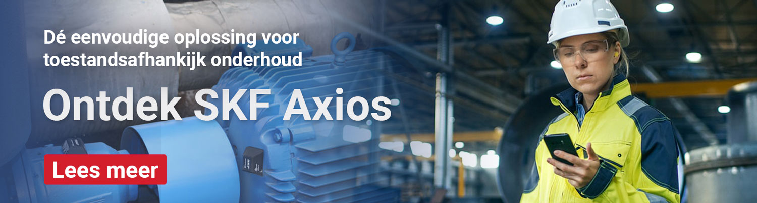 SKF Axios, dé eenvoudige oplossing voor toestandsafhankijk onderhoud