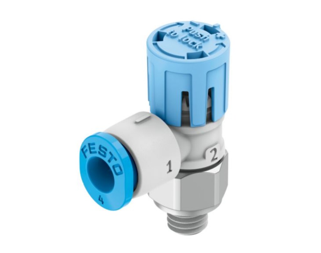 VFOE-LS-T-M5-Q4 Festo 8068743 Smoorventiel met terugslagklep