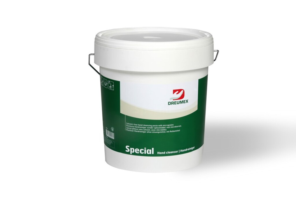 Special Dreumex 15 kg oplosmiddelvrije handreinigingspasta emmer