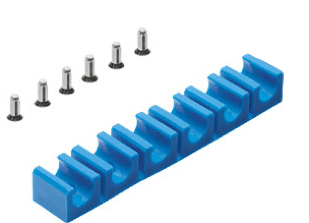 KK-9 Festo 2149 6-voudige klemmenstrook voor slangen 10mm, 11,6mm, 12mm en 3/8"
