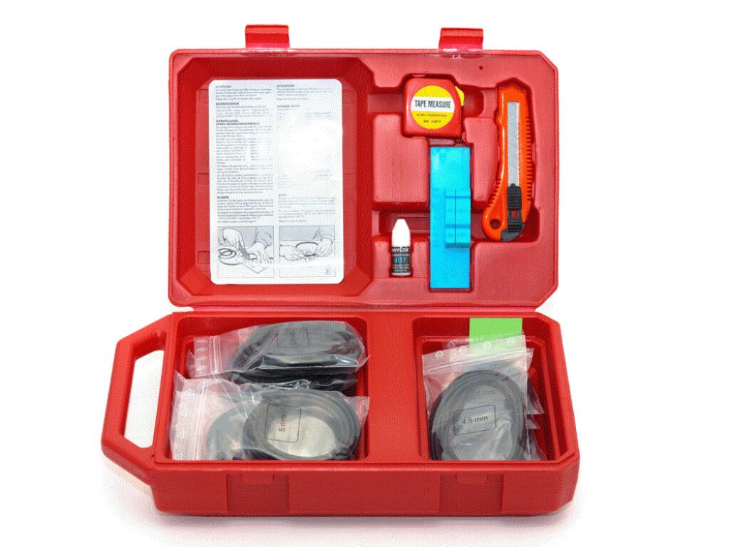 SK-10 NBR70 Zwart Rondsnoerservice Kit 70°Sh.A